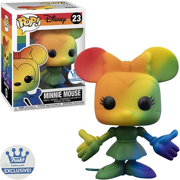 Funko Pop Disney Pride - Minnie Mouse #23 Vinil 9,5 cm Oficial Funko