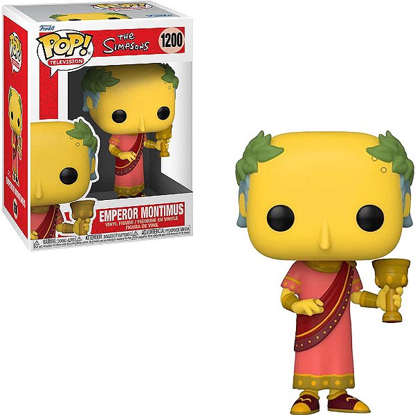 Funko Pop The Simpsons Empire - Montimus Burns #1200 Vinil 9,5 cm Oficial Funko