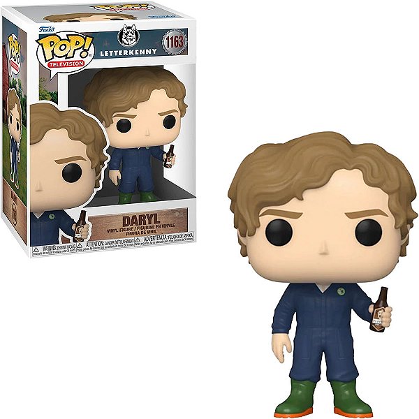 Funko Pop Letterkenny - Daryl #1163 Vinil 9,5 cm Oficial Funko