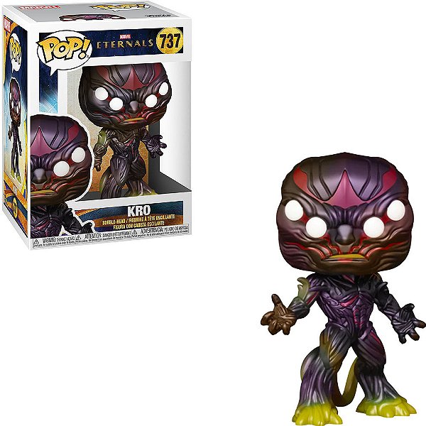 Funko Pop Marvel - Eternals Kro #737 Vinil 9,5 cm Oficial Funko