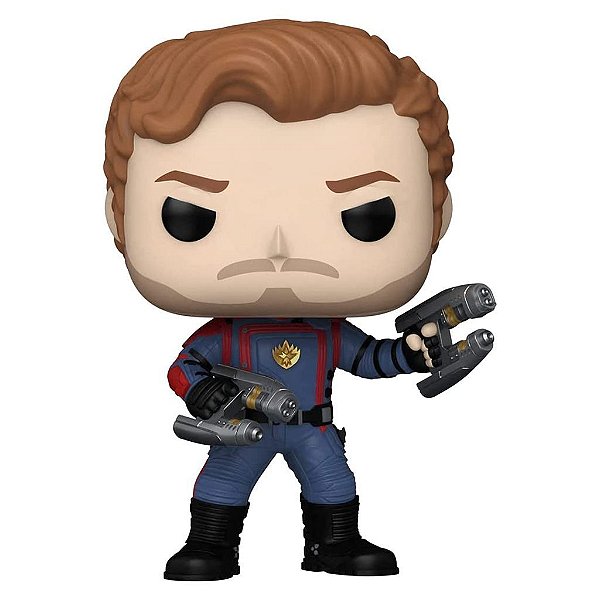 Funko Pop Guardians Galaxy - 3 Star-Lord #1201 Vinil 9,5 cm Oficial Funko