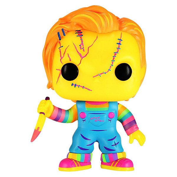 Funko Pop Bride Of Chucky Black - Light Scarred #315 Vinil 9,5 cm Oficial Funko