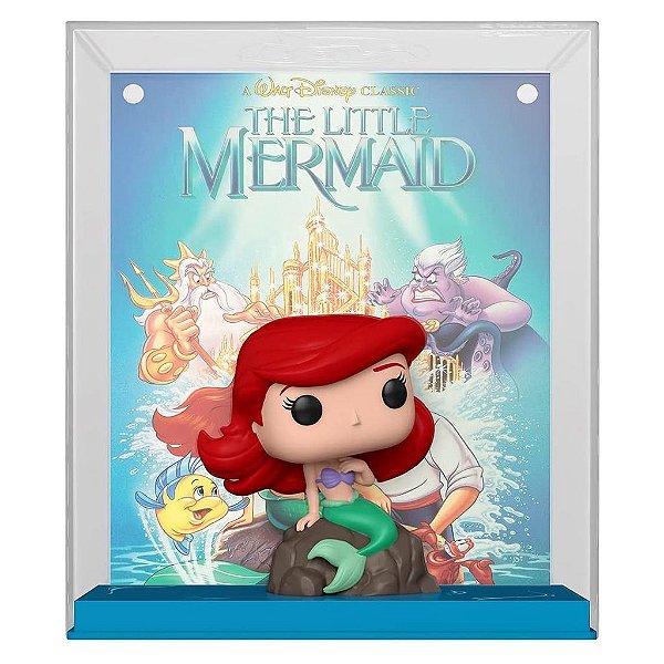 Funko Pop Disney Cover - Ariel 12 #63272 Vinil 9,5 cm Oficial Funko