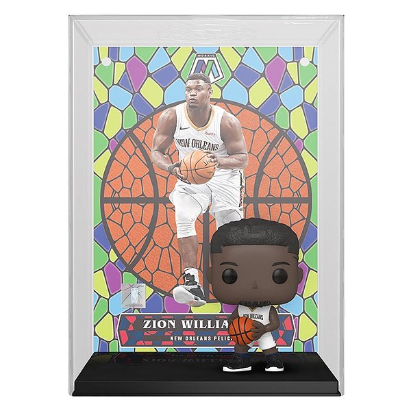 Funko Pop Trading Cards Nba Zion - Williamson 18 #61493 Vinil 9,5 cm Oficial Funko