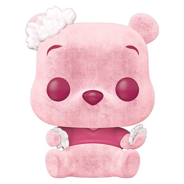 Funko Pop Disney Winnie Pooh The - Pooh Flocked #1250 Vinil 9,5 cm Oficial Funko