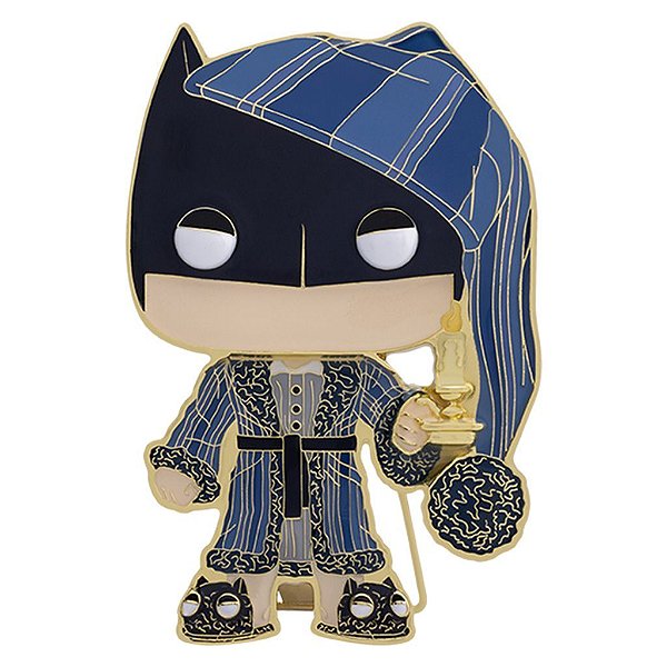 Funko Pop Pins.Heroes - Batman Holiday #43721 Vinil 9,5 cm Oficial Funko