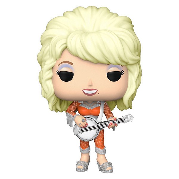 Funko Pop Rocks Dolly Parton - Dolly Parton #268 Vinil 9,5 cm Oficial Funko