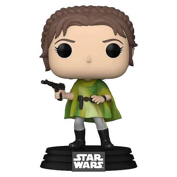 Funko Pop Star Wars Returne Of The Jedi 40Th Leia - Bounty Hunter #607 Vinil 9,5 cm Oficial Funko