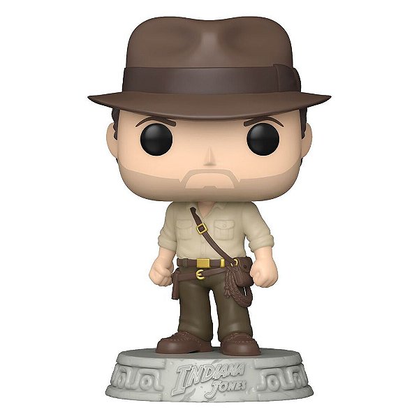 Funko Pop Indiana Jones Raiders Of The Lost Ark - Indiana Jones #1350 Vinil 9,5 cm Oficial Funko