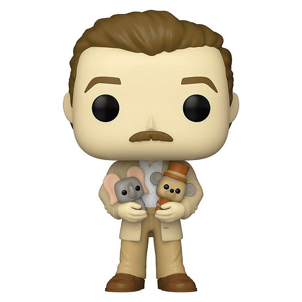 Funko Pop Disney 100Th Walt Disney W/Dumbo - And Timothy #76 Vinil 9,5 cm Oficial Funko