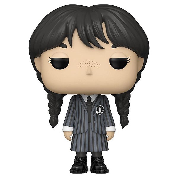 Funko Pop Wednesday - Wednesday Addams #1309 Vinil 9,5 cm Oficial Funko