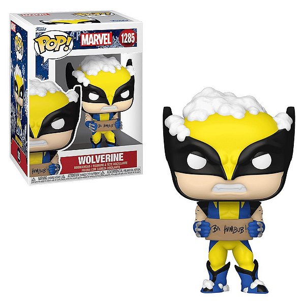 Funko Pop Marvel - Holiday Wolverine #1285 Vinil 9,5 cm Oficial Funko