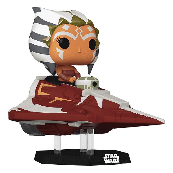 Funko Pop Star Wars Ahsoka Tano In Delta 7 - Jedi Starfigh. #638 Vinil 9,5 cm Oficial Funko