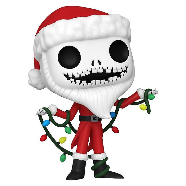 Funko Pop Disney Nbc 30Th - Jack Santa #1383 Vinil 9,5 cm Oficial Funko