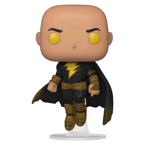 Funko Pop Black Adam Black - Adam Glow #1231 Vinil 9,5 cm Oficial Funko