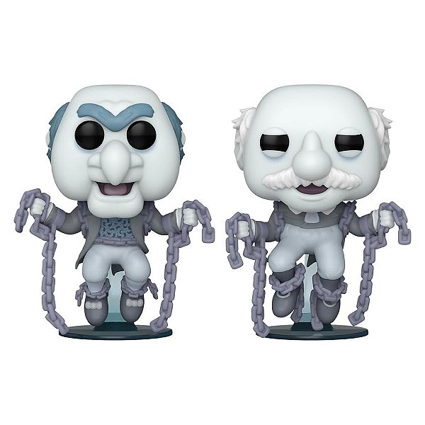 Funko Pop Disney The Muppet Christmas Carol Marley - Brothers 2Pk #72410 Vinil 9,5 cm Oficial Funko