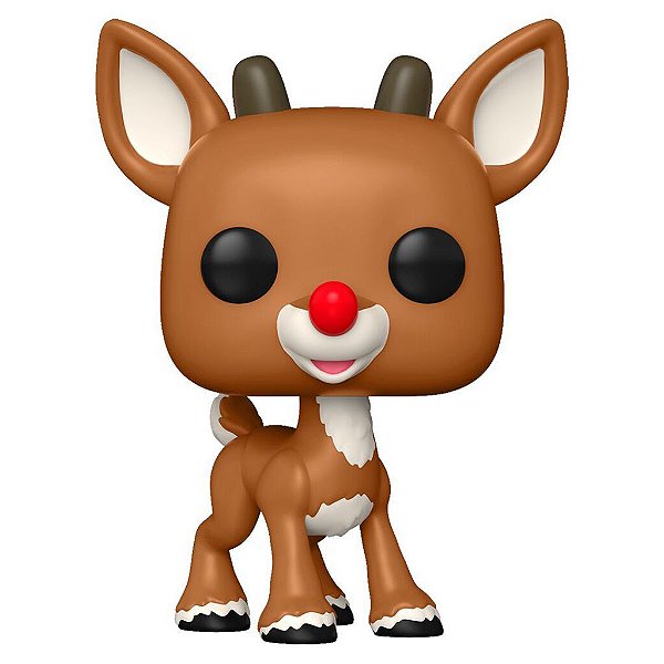 Funko Pop Rudolph The Red Nosed - Reindeer Rudolph #1260 Vinil 9,5 cm Oficial Funko