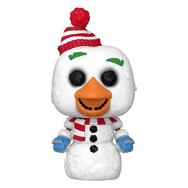 Funko Pop Five Nigths Freddy Holiday - Snow Chica #939 Vinil 9,5 cm Oficial Funko
