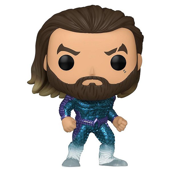 Funko Pop Aquaman And The Lost Kingdom Aquaman - Stealth Suit #1302 Vinil 9,5 cm Oficial Funko
