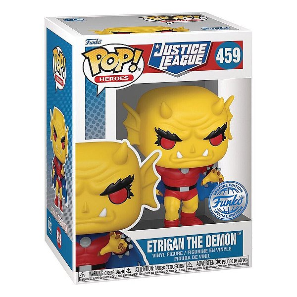 Funko Pop Justice League 2 Etrigan - The Demon #459 Vinil 9,5 cm Oficial Funko