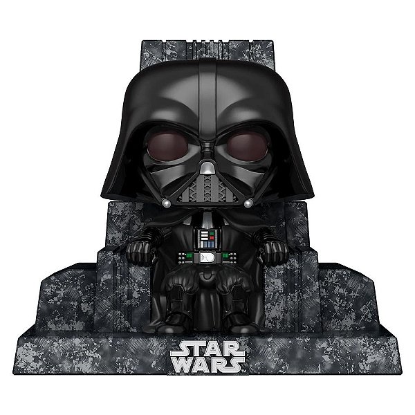 Funko Pop Star Wars Darkside Darth Vader - On Throne #745 Vinil 9,5 cm Oficial Funko