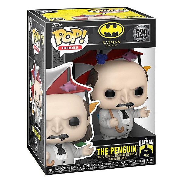 Funko Pop Heroes Batman Returns - The Penguin (Temporada 2) #529 Vinil 9,5 cm Oficial Funko