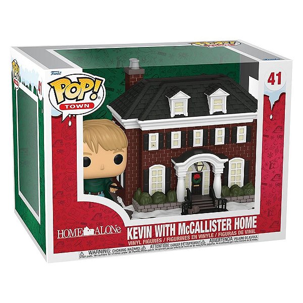 Funko Pop Home Alone Kevin Whit - Mccallister Home #41 Vinil 9,5 cm Oficial Funko