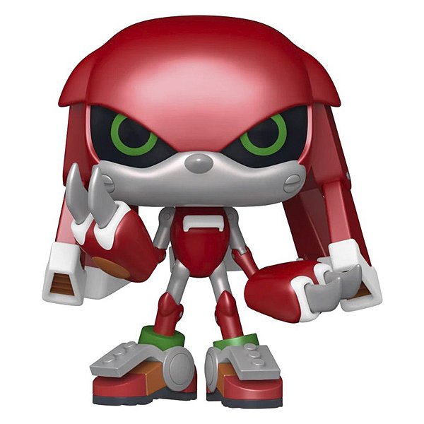 Funko Pop Sonic - Knucles Metal #1015 Vinil 9,5 cm Oficial Funko