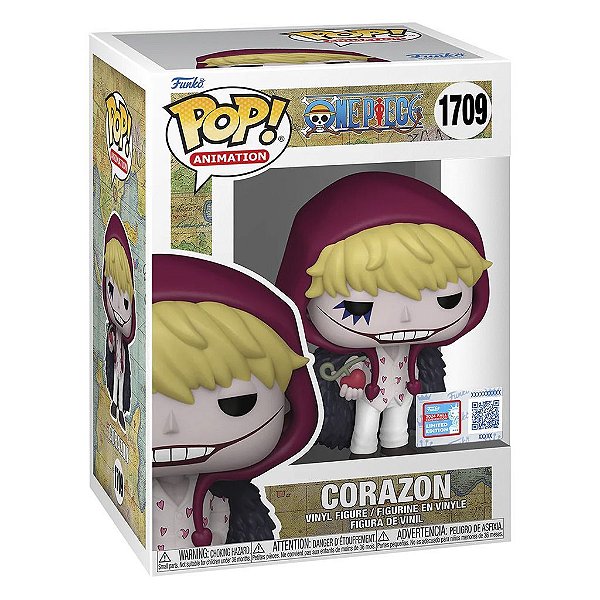 Funko Pop One Piece - 4 Corazon #1709 Vinil 9,5 cm Oficial Funko