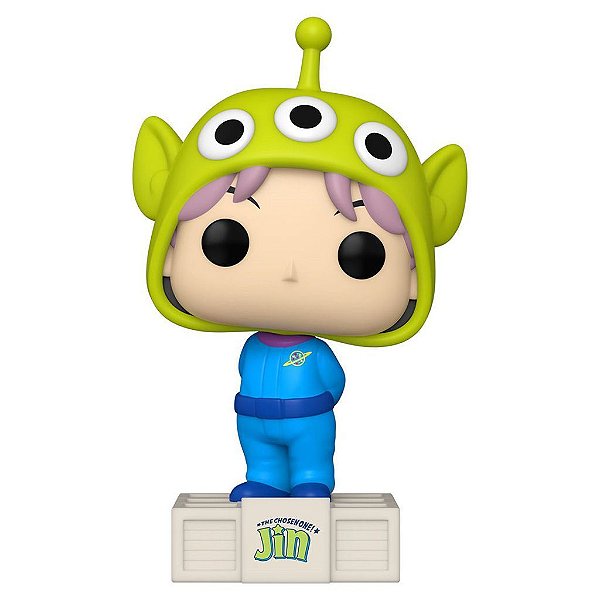 Funko Pop Rocks Toy Story X Bts Jin - As Alien #430 Vinil 9,5 cm Oficial Funko