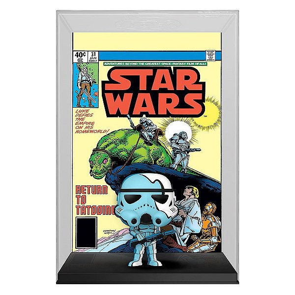 Funko Pop Star Wars Comic Cover - Sandtrooper 06 #80956 Vinil 9,5 cm Oficial Funko