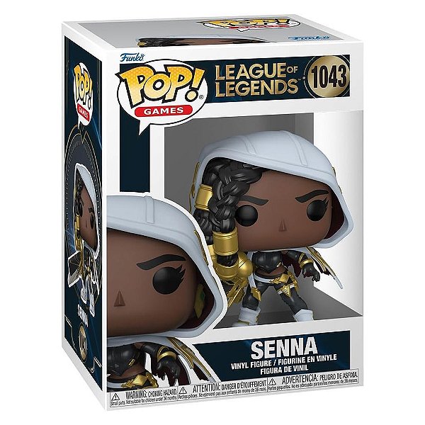Funko Pop League Of - Legends Senna #1043 Vinil 9,5 cm Oficial Funko