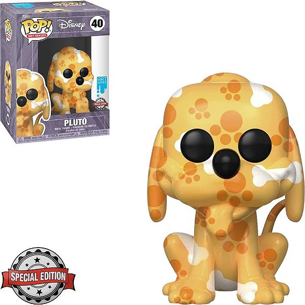 Funko Pop Disney - Art Pluto #40 Vinil 9,5 cm Oficial Funko