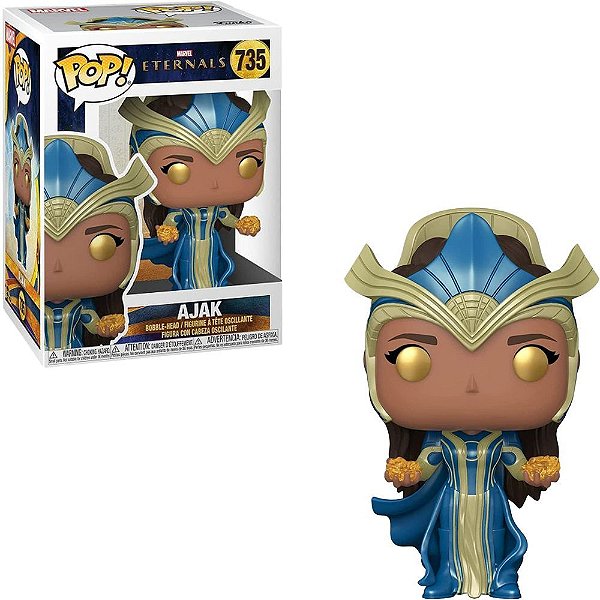 Funko Pop Marvel - Eternals Ajak #735 Vinil 9,5 cm Oficial Funko