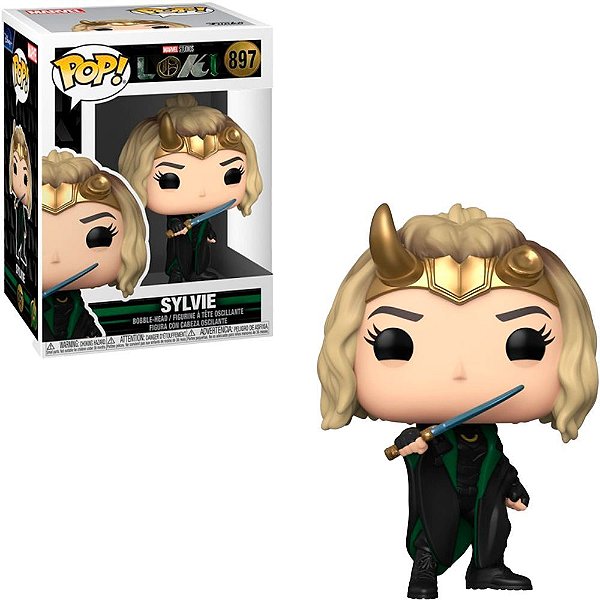 Funko Pop Marvel - Loki Sylvie #897 Vinil 9,5 cm Oficial Funko