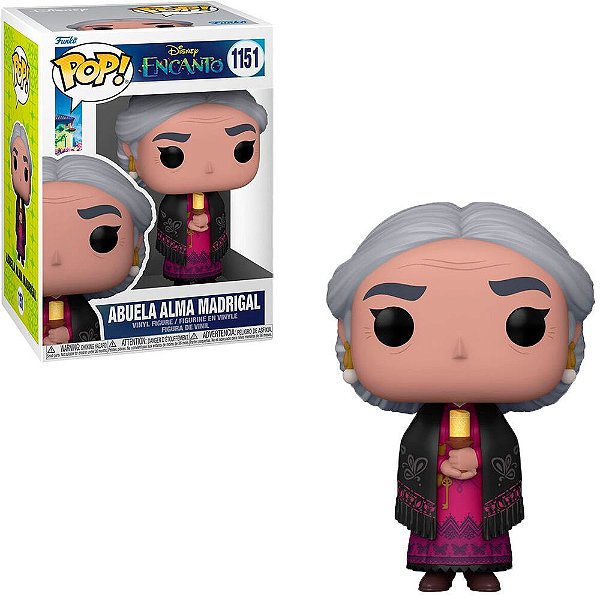 Funko Pop Disney Encanto Abuela - Alma Madrigal #1151 Vinil 9,5 cm Oficial Funko