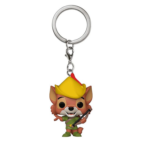 Funko Pop Keychain Disney Robin Hood - Robin Hood #75917 Vinil 9,5 cm Oficial Funko