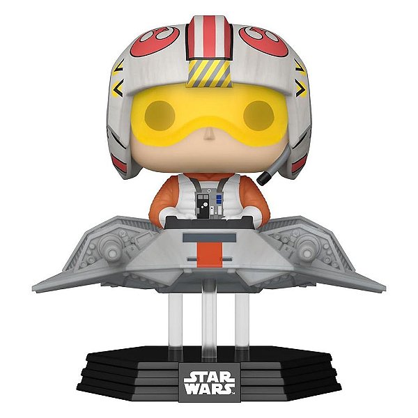 Funko Pop Star Wars Luke Skywalker In - T-47 Airspeeder #662 Vinil 9,5 cm Oficial Funko