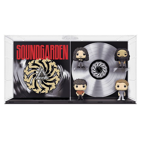 Funko Pop Rocks Albums Dlx - Soundgarden Badmotorfinger #70825 Vinil 9,5 cm Oficial Funko