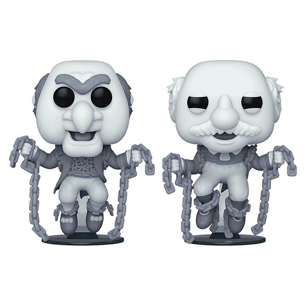 Funko Pop Disney The Muppet The Marley Brothers - Glow 2Pack #74296 Vinil 9,5 cm Oficial Funko