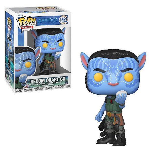 Funko Pop Avatar Movie - Recom Quaritch #1552 Vinil 9,5 cm Oficial Funko