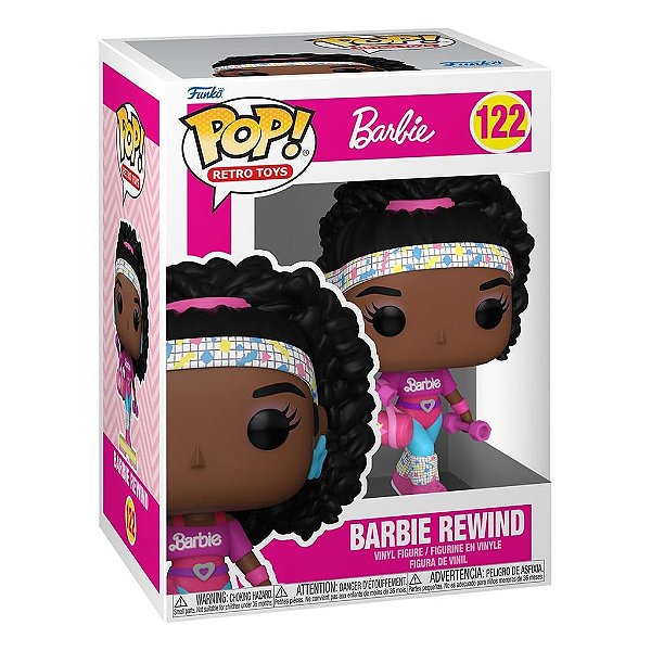 Funko Pop Barbie - Barbie Rewind #122 Vinil 9,5 cm Oficial Funko