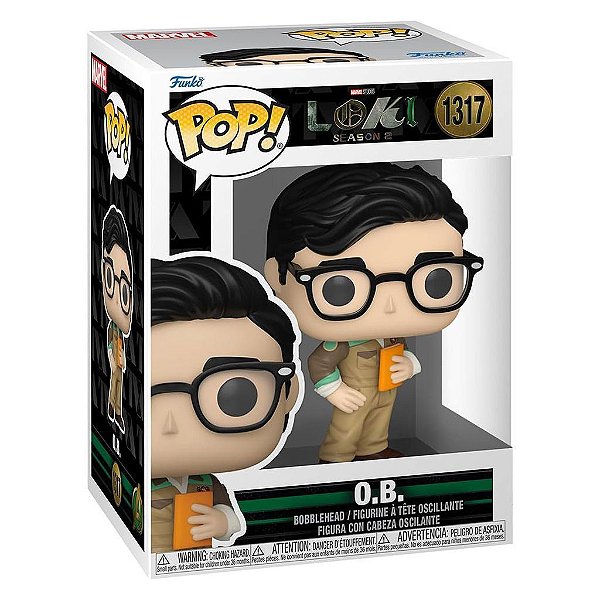 Funko Pop Marvel - Loki O.B. (Temporada 2) #1317 Vinil 9,5 cm Oficial Funko