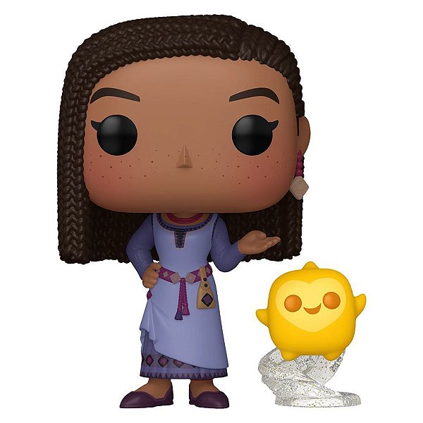 Funko Pop Disney Wish Asha - With Star #1390 Vinil 9,5 cm Oficial Funko