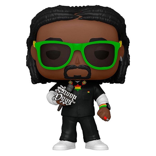Funko Pop Rocks Snoop Dogg - Track Suit #324 Vinil 9,5 cm Oficial Funko
