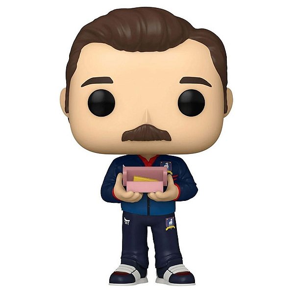 Funko Pop Ted Lasso Ted - Lasso W/Bisc #1506 Vinil 9,5 cm Oficial Funko
