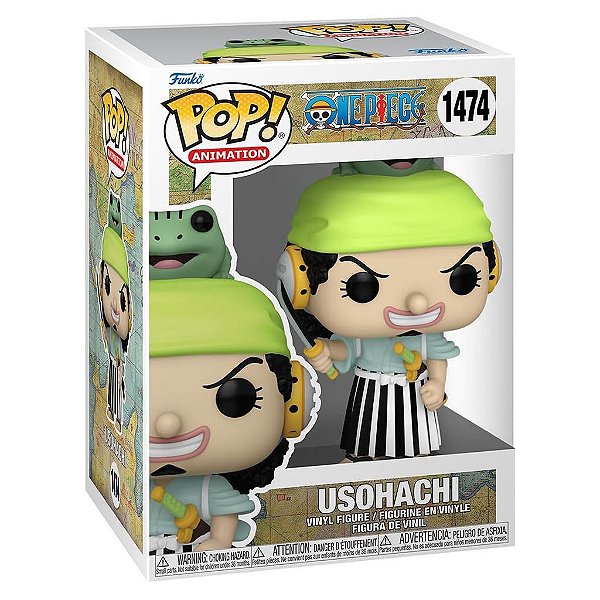 Funko Pop One Piece - 4 Usohachi #1474 Vinil 9,5 cm Oficial Funko
