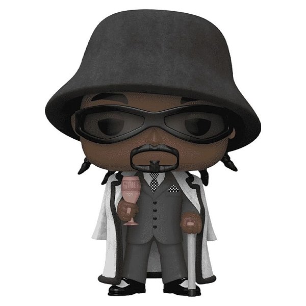 Funko Pop Rocks Snoop - Dogg Flocked #347 Vinil 9,5 cm Oficial Funko