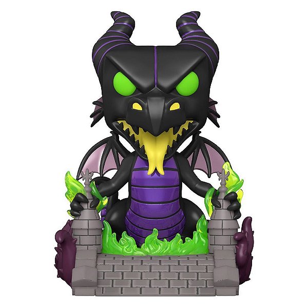 Funko Pop Disney Sleeping Beauty Maleficent - On Bridge #1453 Vinil 9,5 cm Oficial Funko