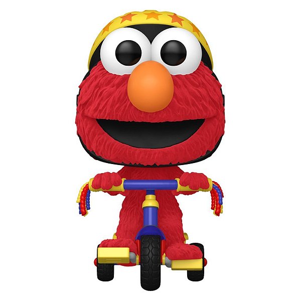 Funko Pop Sesame Street Elmo - On Trike #309 Vinil 9,5 cm Oficial Funko